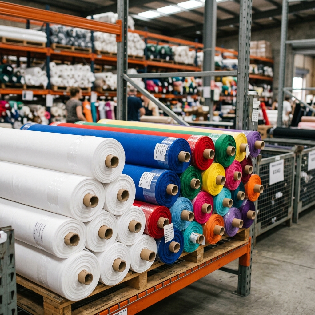 Wholesale fabric supplier malaysia bulk polyester
